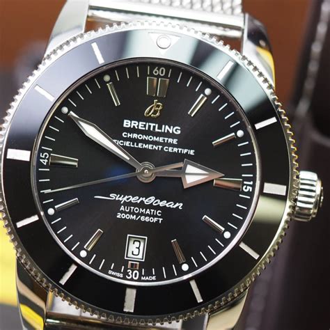 platinum breitling superocean|used breitling superocean for sale.